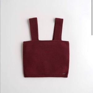Hollister Ribbed Square-Neck Tank